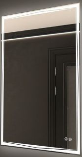 Зеркало с подсветкой и подогревом Art&Max Firenze 50x70см AM-Fir-500-700-DS-F-H